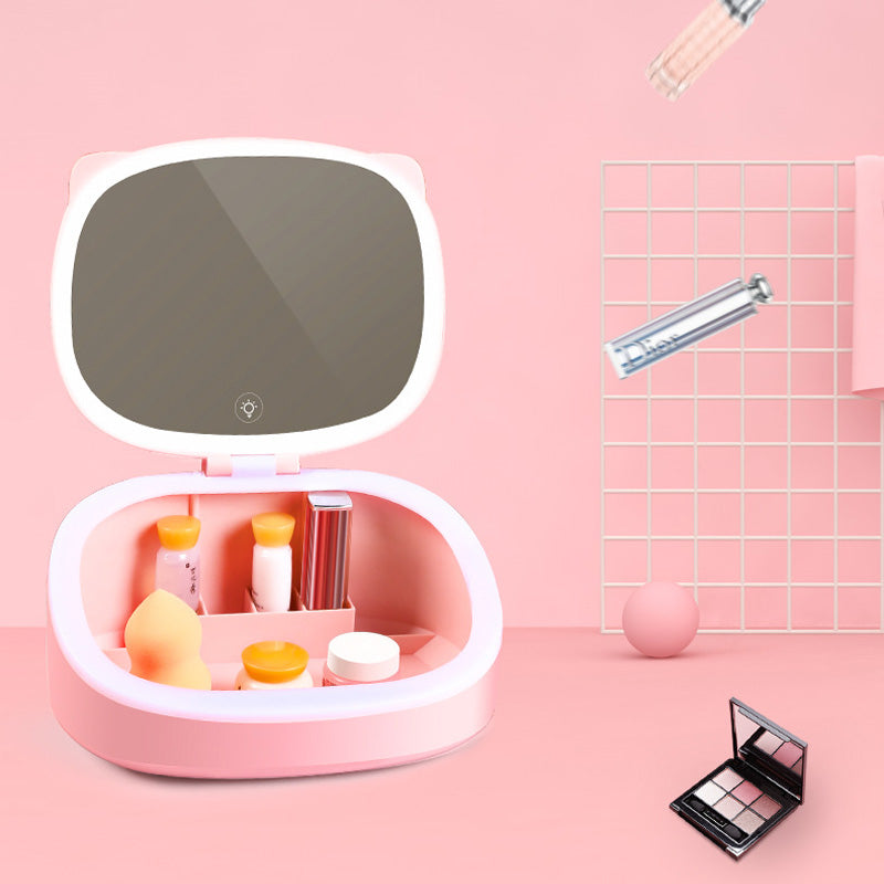 GlowMirror™ | Espejo LED Portátil para Makeup