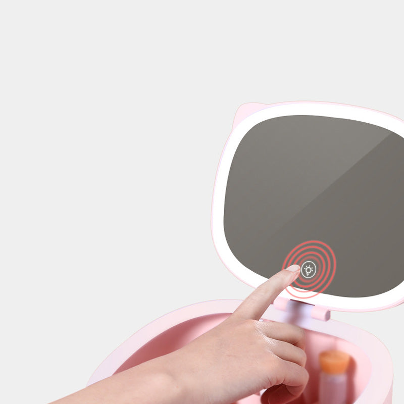 GlowMirror™ | Espejo LED Portátil para Makeup