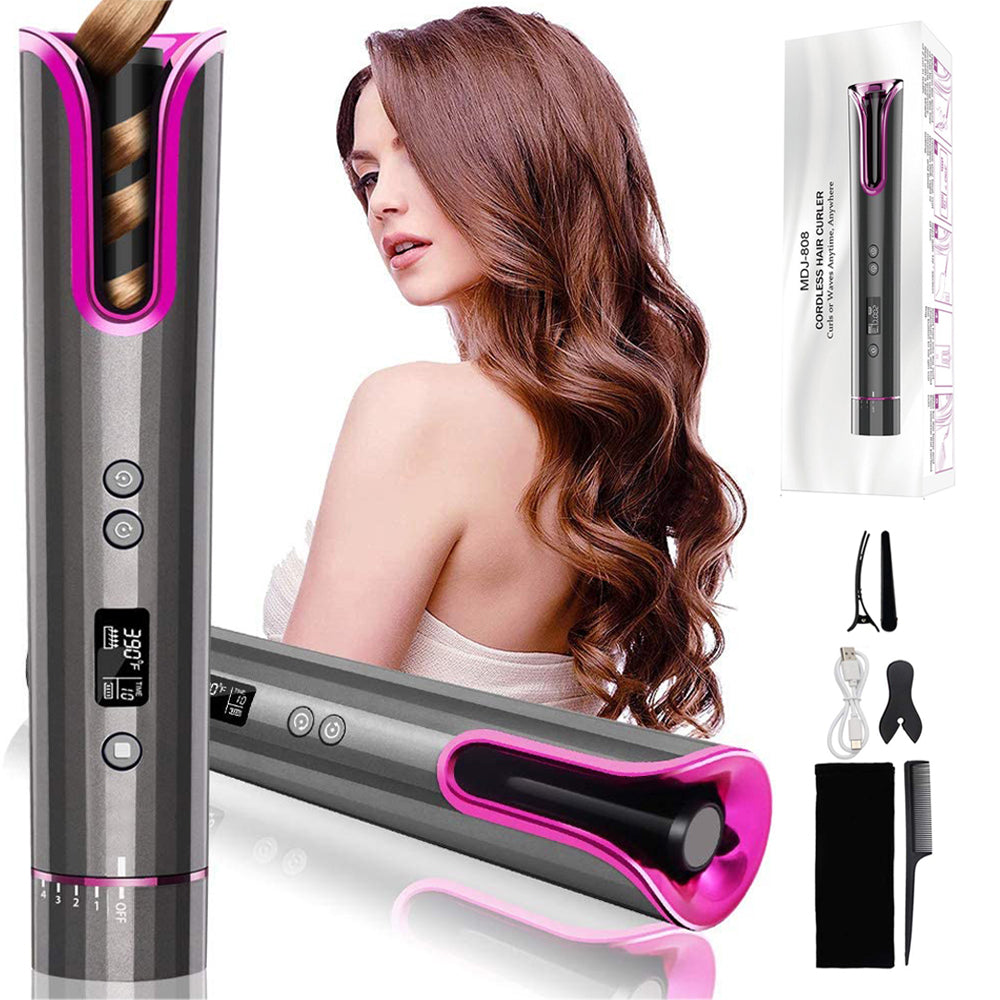 CurlWave™ | Rizador Automático Inalámbrico